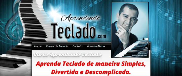 Curso Aprendendo Teclado Online Evandro Nunes Funciona - 2024