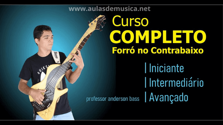 Anderson Bass – Aulas de Forró no contrabaixo do Básico a o Avançado